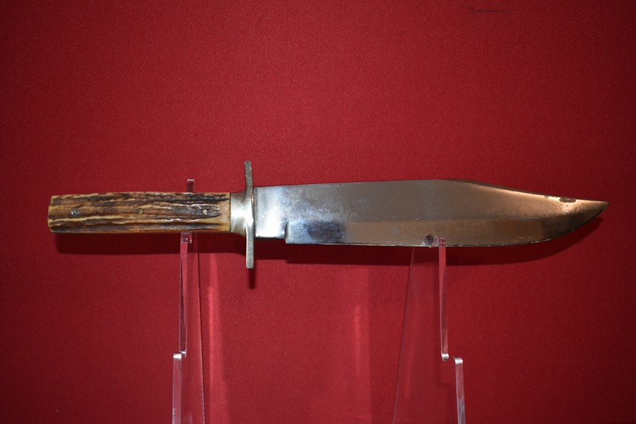 LARGE BOWIE KNIFE BY EMIL VOOS GERMANY-SOLD