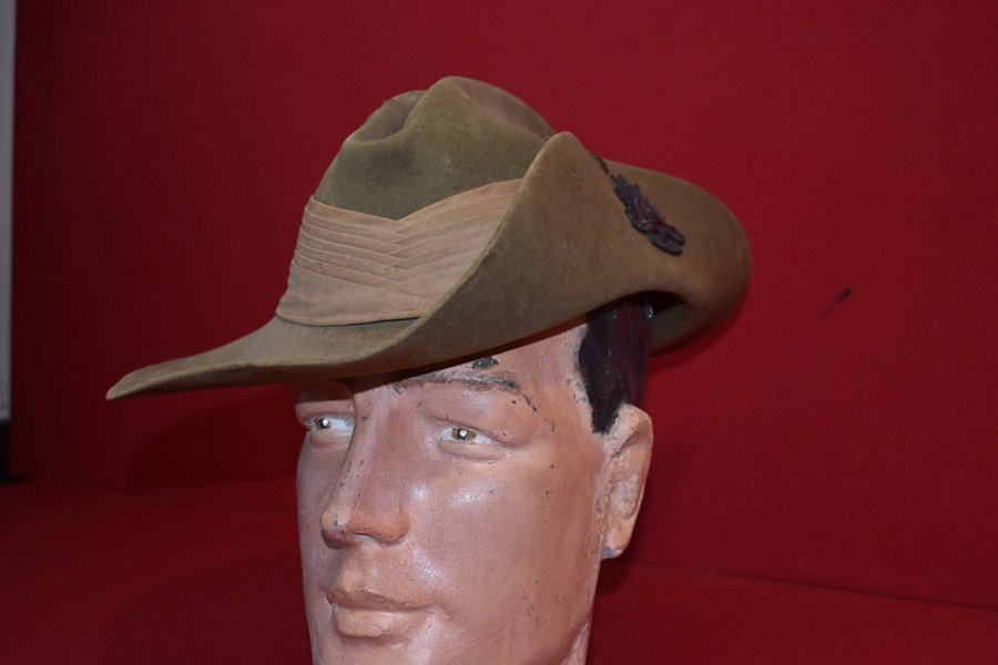 WW2 AUSTRALIAN SLOUCH HAT-SOLD