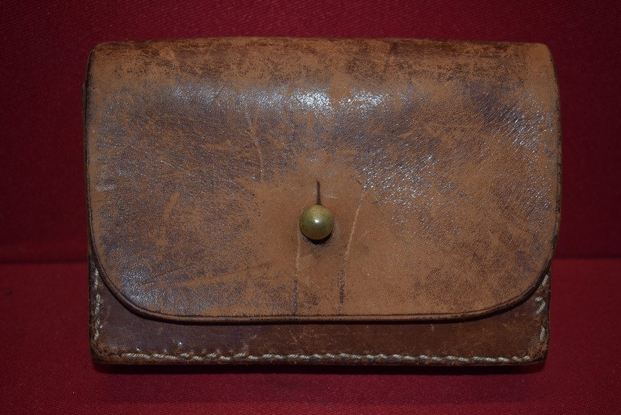 AUSTRALIAN MARTINI CADET RIFLE LEATHER AMMO POUCH-SOLD