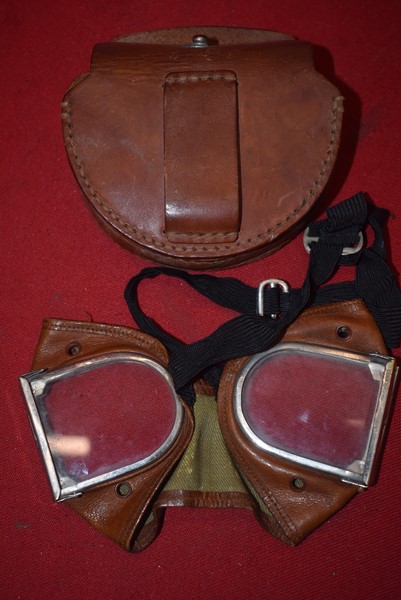 WW2 JAPANESE PILOTS/ARMY DUST GOGGLES-SOLD