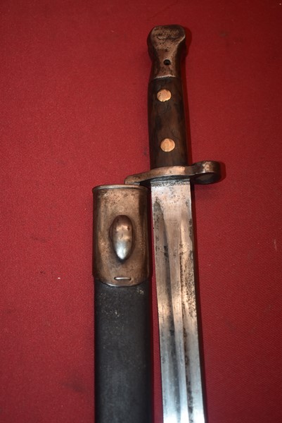 BRITISH PATTERN 1888 BAYONET WITH SCABBARD-SOLD