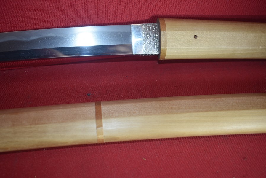 17 CENTURY JAPANESE SAMURAI SWORD BY SHINTO YASUKUNI-SOLD