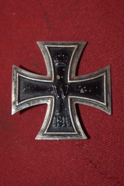 WW1 IMPERIAL GERMAN IRON CROSS FIRST CLASS-SOLD