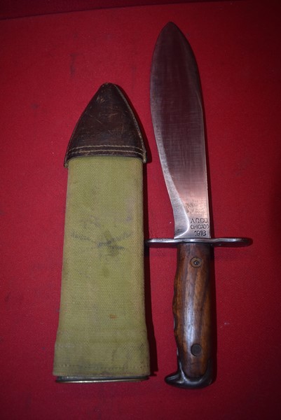 MODEL 1917 CT US ARMY BOLO KNIFE-SOLD