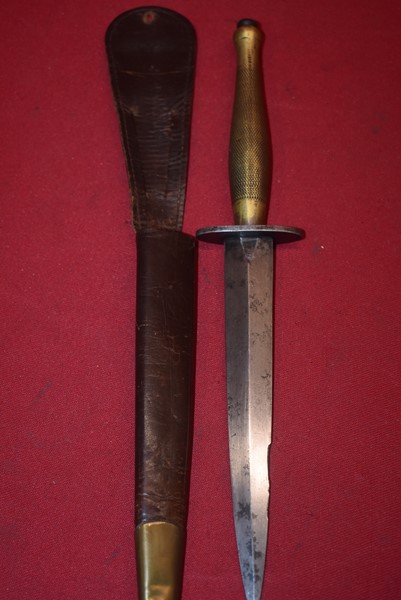 WW2 FAIRBAIRN SYKES SECOND PATTERN COMMANDO KNIFE-SOLD