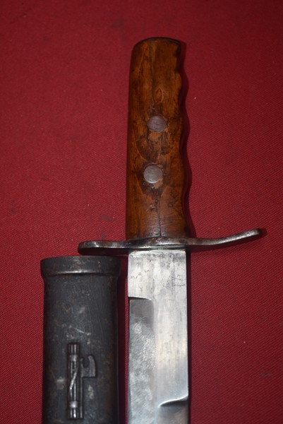 WW2 ITALIAN BLACKSHIRTS MVSN FIGHTING KNIFE-SOLD