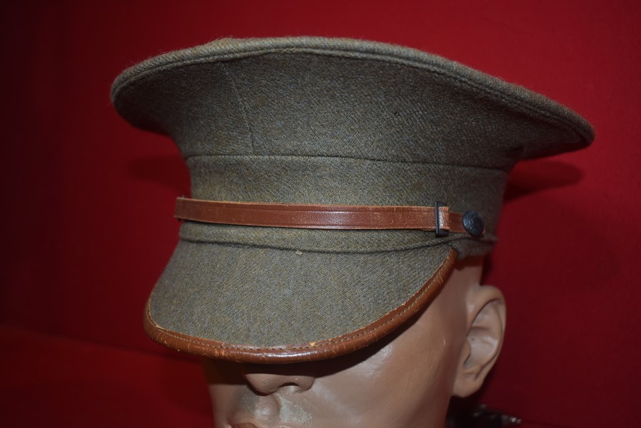 WW2 AUSTRALIAN PEAK HAT-SOLD