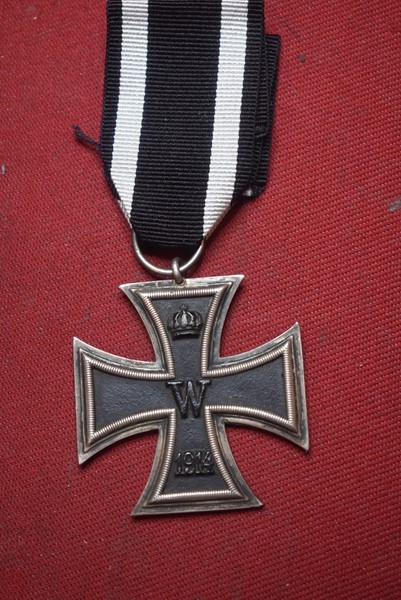 WW1 IMPERIAL GERMAN. IRON CROSS SECOND CLASS.-SOLD