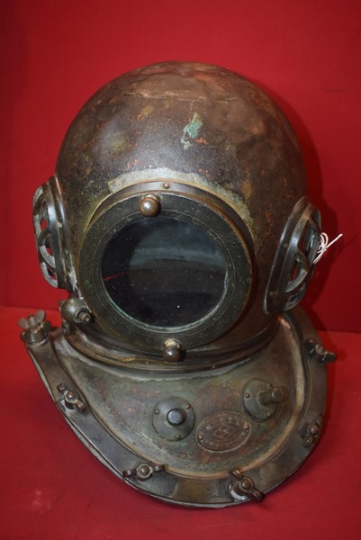 ORIGINAL 1930s JAPANESE DIVING HELMET BY TOA-SOLD