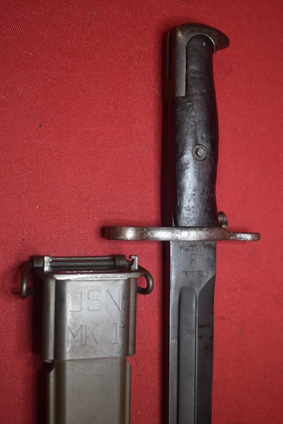 EARLY 1905 M1 BAYONET FOR THE SPRINGFIELD RIFLE DATED 1906-SOLD
