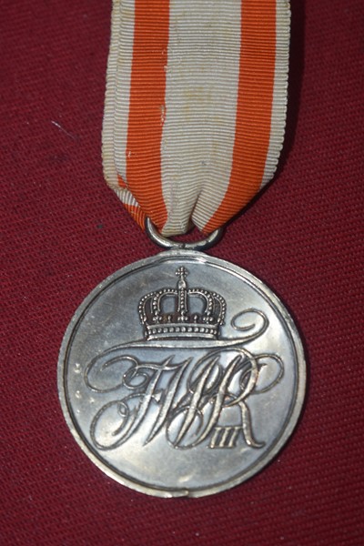 PRUSSIAN GERMANY MILITARY HONOUR MEDAL SECOND CLASS