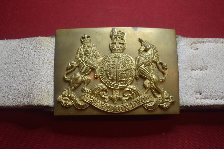 QEII PARADE BELT AND BUCKLE