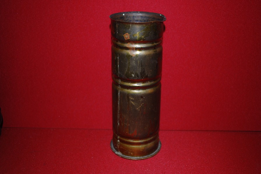 WW1 TRENCH ART VASE-SOLD