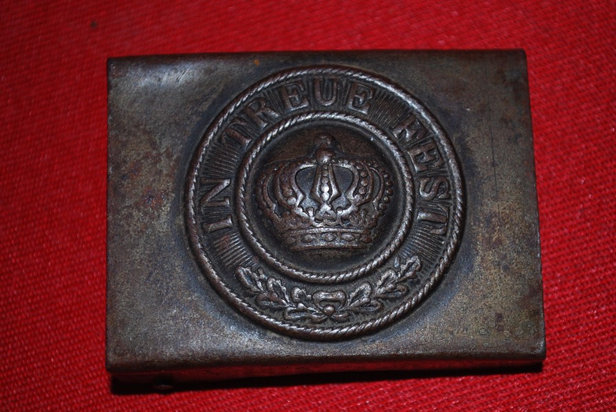 WW1 GERMAN BELT BUCKLE BAVARIAN ISSUE.f-SOLD