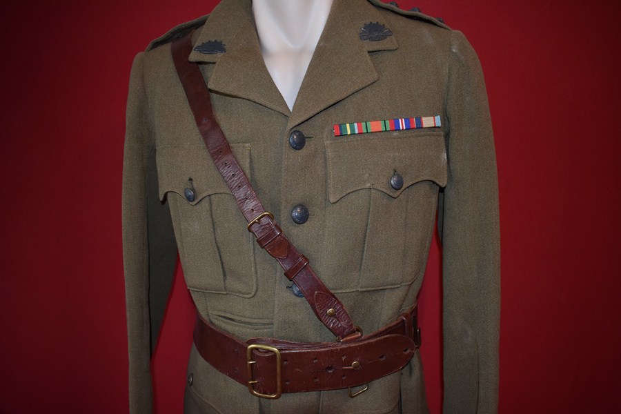 BRITISH/AUSTRALIAN OFFICERS SAM BROWN BELT-SOLD