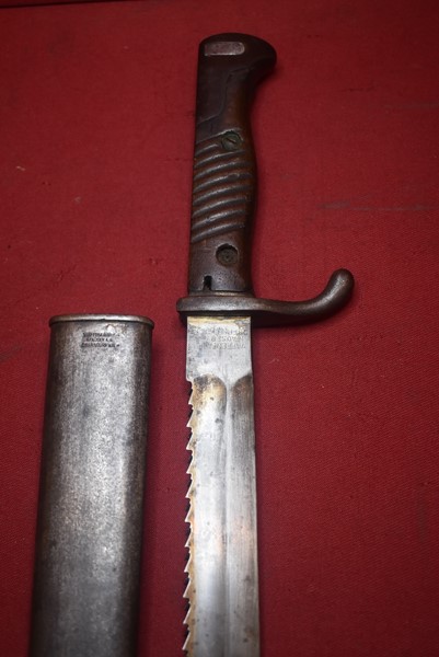 WW1 GERMAN 98/05 BUTCHER BAYONET-SAWBACK-SOLD