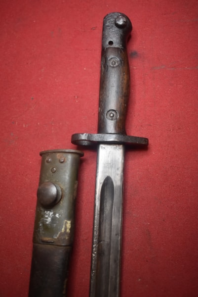 WW2 AUSTRALIAN 303 BAYONET-COMBAT WORN-SOLD