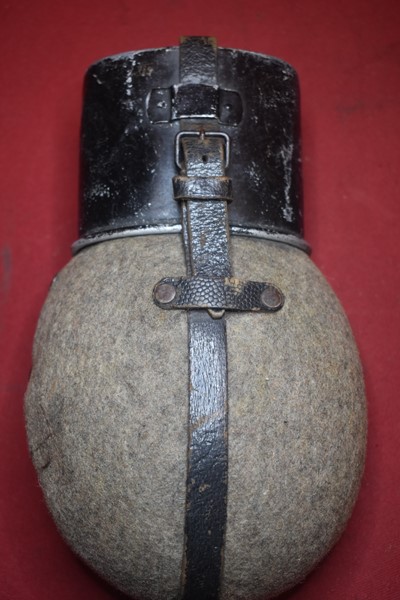 WW2 GERMAN WATER BOTTLE COMPLETE-SOLD