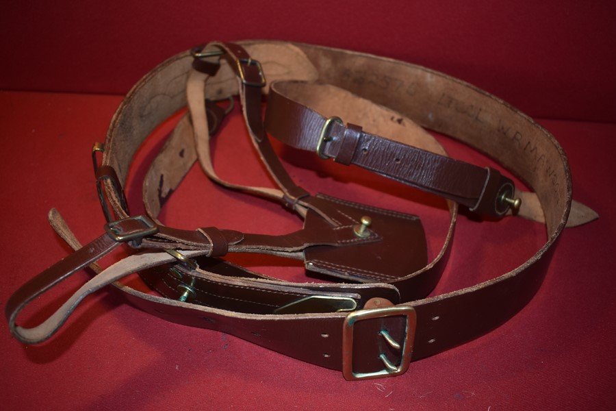 SAM BROWNE BELT AND SWORD FROG-SOLD