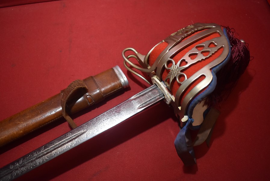 PATTERN 1880 SCOTTISH HIGHLAND OFFICERS BROADSWORD-SOLD