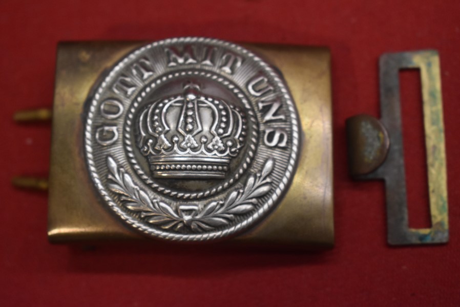 WW1 IMPERIAL GERMAN ARMY BELT BUCKLE SMALLER VERSION.-SOLD