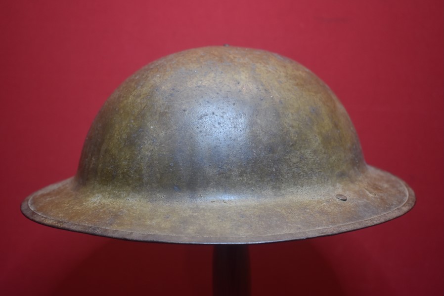 WW1 BRITISH/AUSTRALIAN "TOMMY" HELMET-SOLD