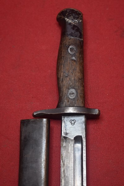 WW2 JAPANESE CUT DOWN FIGHTING KNIFE-SOLD