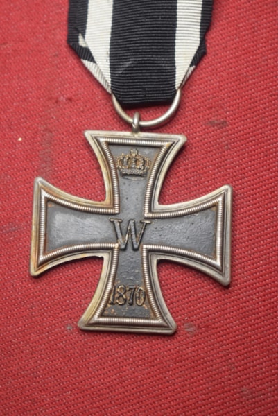 PRUSSIAN 1870 IRON CROSS SECOND CLASS