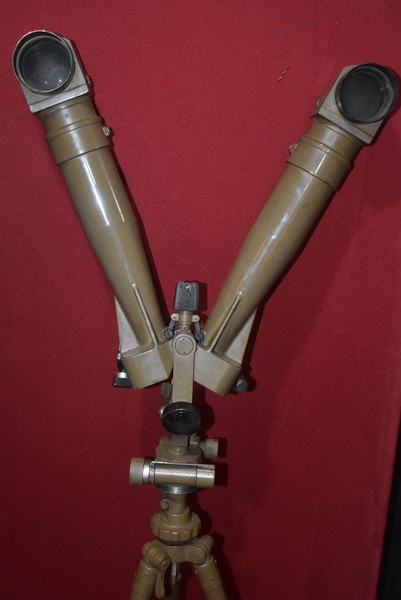 WW2 JAPANESE ARMY 10 X 45 RABBIT EARS TRENCH PERISCOPE BY NIPPON KAGAKU WITH TRIPOD-SOLD