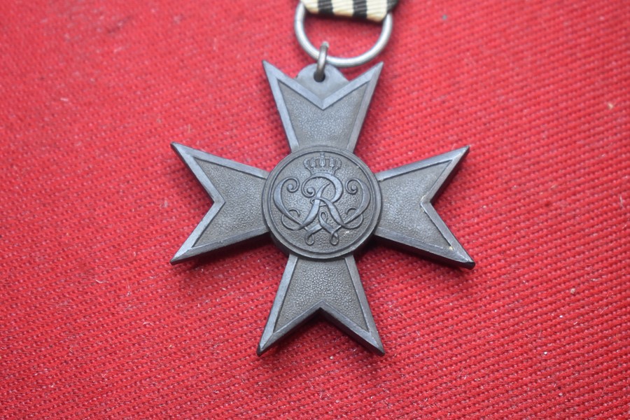 WW1 GERMAN MERIT CROSS FOR WAR AID-SOLD