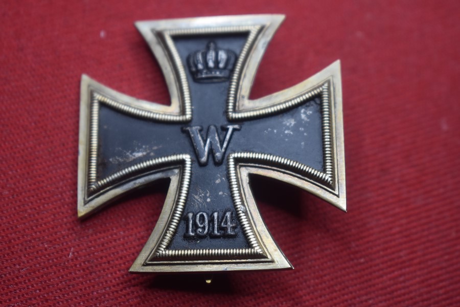 WW1 IMPERIAL GERMAN IRON CROSS FIRST CLASS-SOLD...