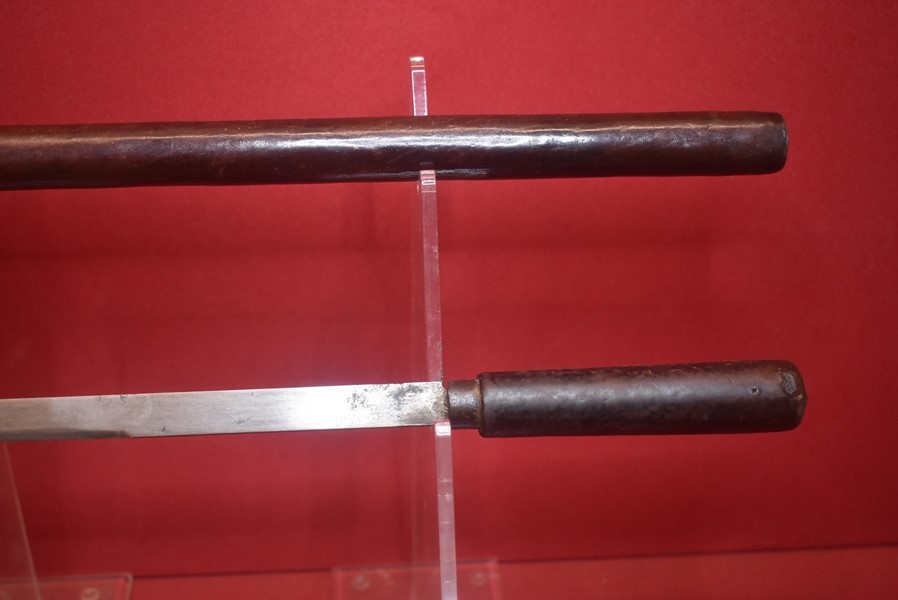 BRITISH ARMY OFFICERS BATON SWORD STICK-SOLD