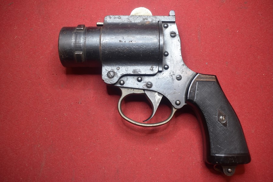 WW2 BRITISH NO4 MK1 FLARE PISTOL-SOLD
