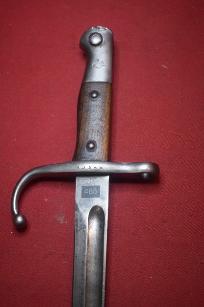 WW1 TURKISH HOOKED QUILLON BAYONET-SOLD