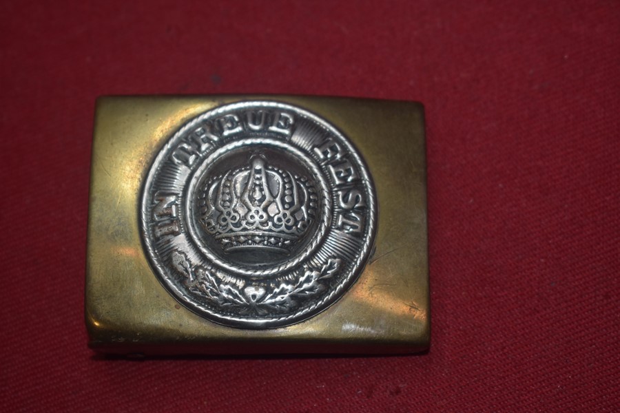 WW1 GERMAN BAVARIAN BELT BUCKLE-SOLD