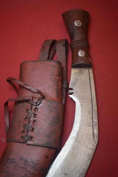 WW1 ARMY ISSUED MKII GURKHA KUKRI FIGHTING KNIFE-SOLD
