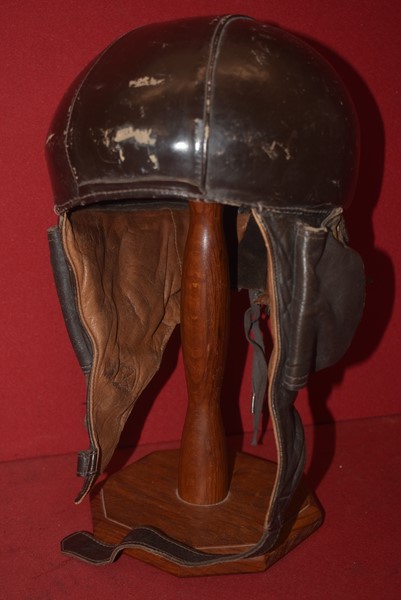 WW2 FRENCH 'AIRAILE' AVIATORS HELMET CIRCA 1940