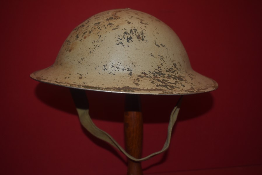 WW2 SOUTH AFRICAN BRODIE HELMET-SOLD