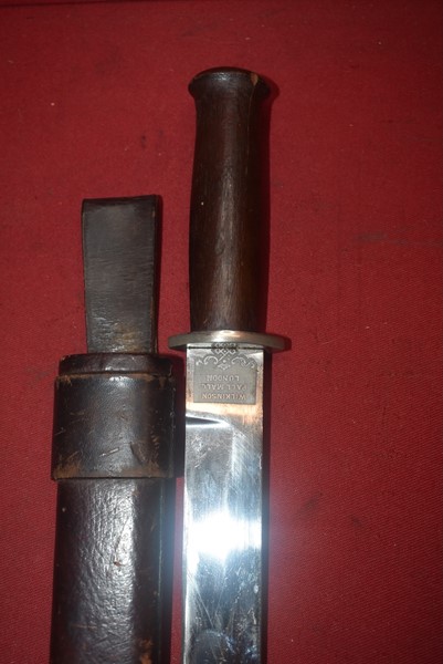 BOWIE KNIFE CIRCA 1880 BY WILKINSON-SOLD