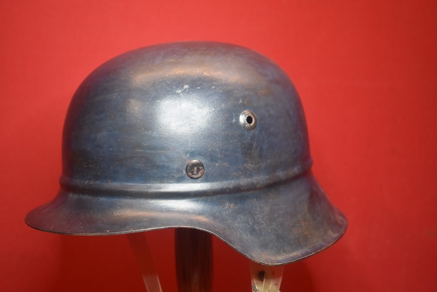 WW2 GERMAN LATE WAR M35 LUFTSCHUTZ HELMET-SOLD