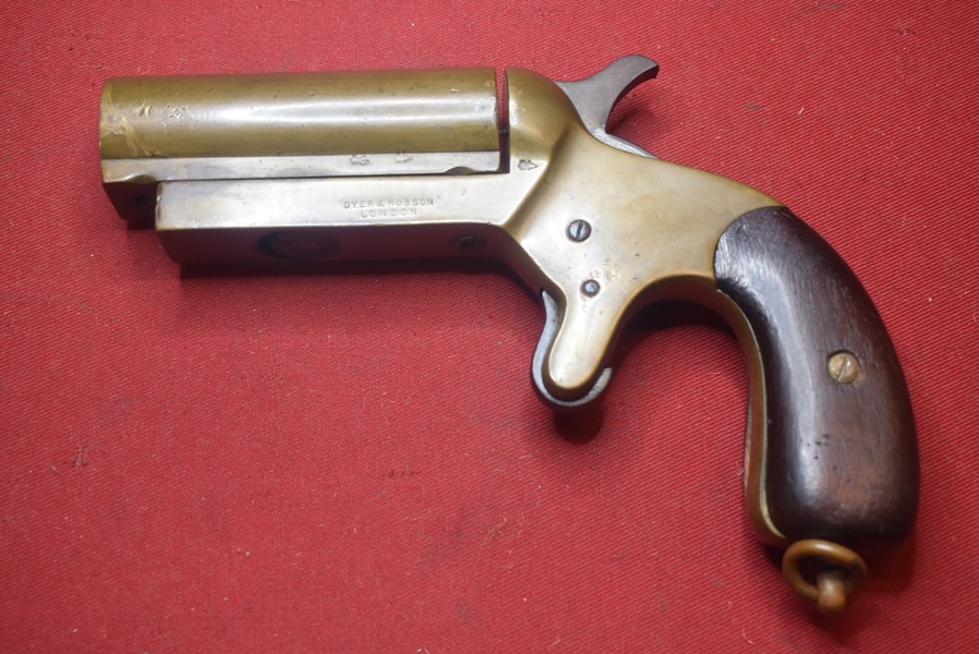 EXTREMELY RARE VERY PISTOL BY DYER AND ROBSON MODEL 1882-SOLD