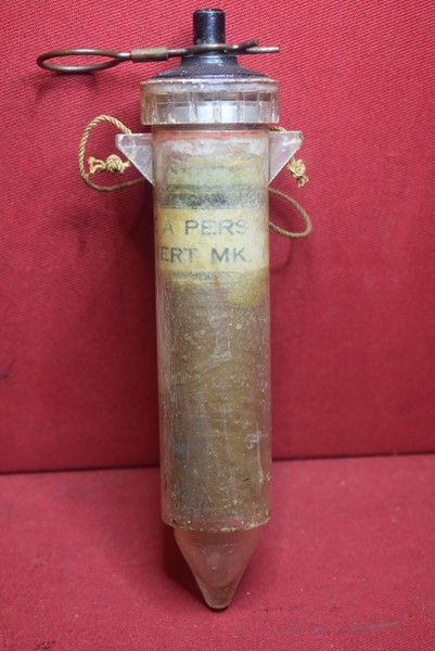 INERT BRITISH ANTI PERS NUMBER 6 MARK 1 "CARROT MINE"-SOLD