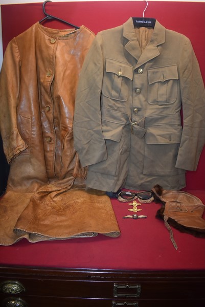 RARE WW1 RAF PILOTS UNIFORM GROUPING