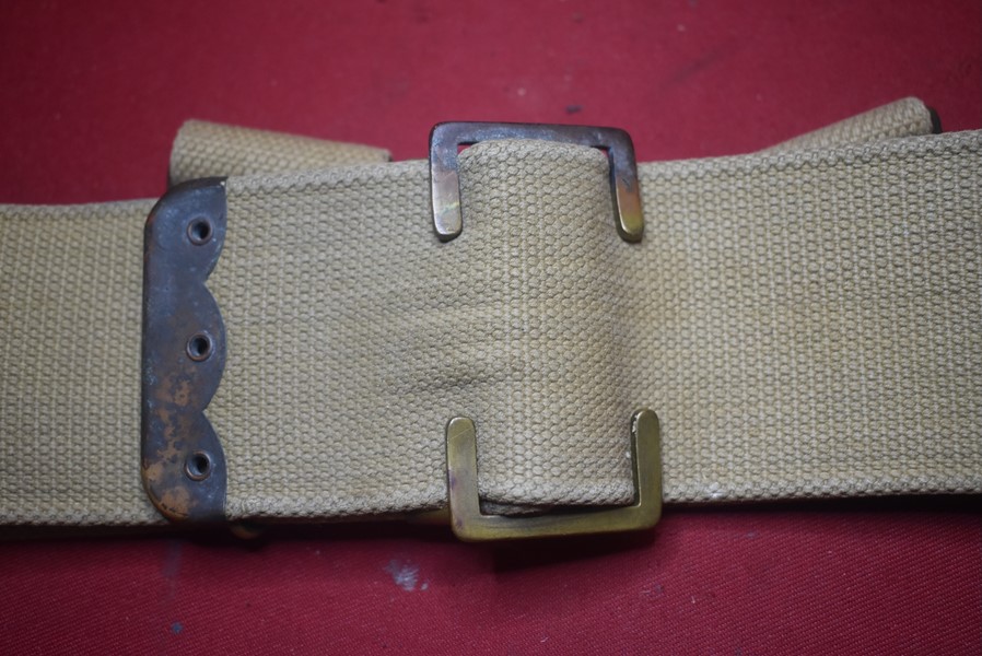 WW1 BRITISH/ AUSTRALIAN P08 WEB BELT