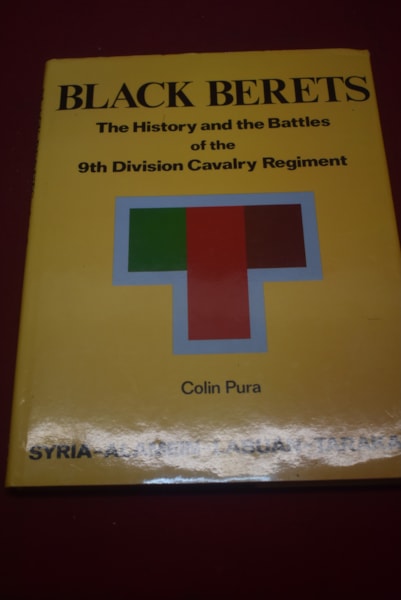 BOOK "BLACK BERETS" AUSTRALIAN 9 DIV CAVALRY REGIMENT