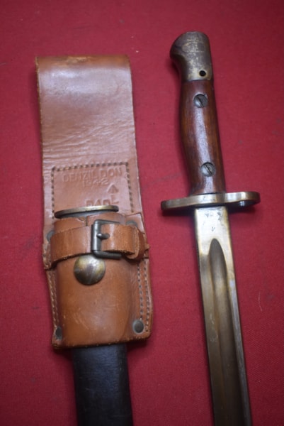 WW2 AUSTRALIAN ISSUED 1907 BAYONET FOR THE 303 RIFLE-SOLD