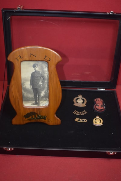 WW1 RND DRAKE BATTALION POW ITEMS