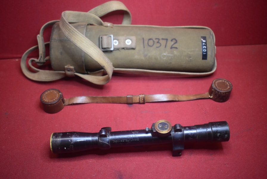 RARE WW2 AUSTRALIAN 303 RIFLE SNIPERS SCOPE BAA 3650 GA 1945-SOLD