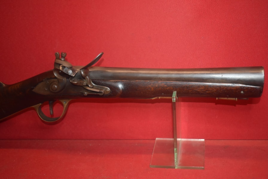 17/18TH CENTURY BLUNDERBUSS FLINTLOCK RIFLE