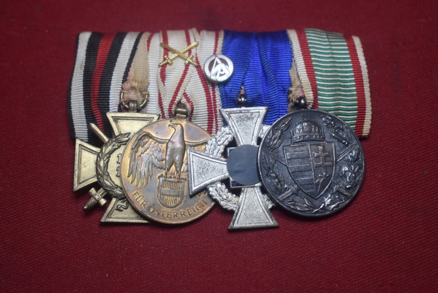 WW1/2 GERMAN/AUSTRIAN 4 MEDAL GROUP